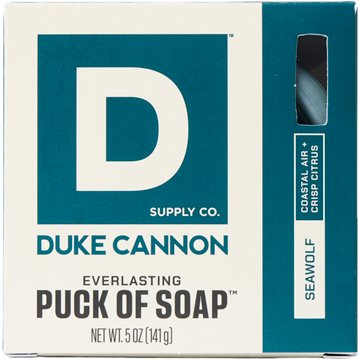 Duke Cannon Men's Everlasting Puck of Bar Soap - Seawolf