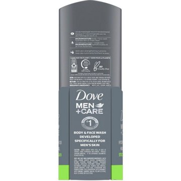 Dove Men+Care Face & Body Wash - Extra Fresh, 2 pk, 18 oz