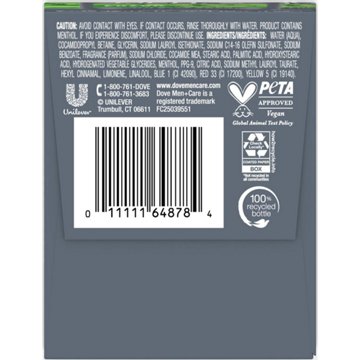 Dove Men+Care Face & Body Wash - Extra Fresh, 2 pk, 18 oz