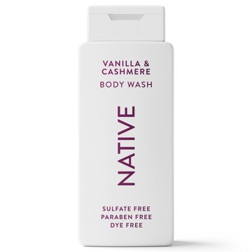 Native Body Wash, Vanilla & Cashmere,  18 FL OZ