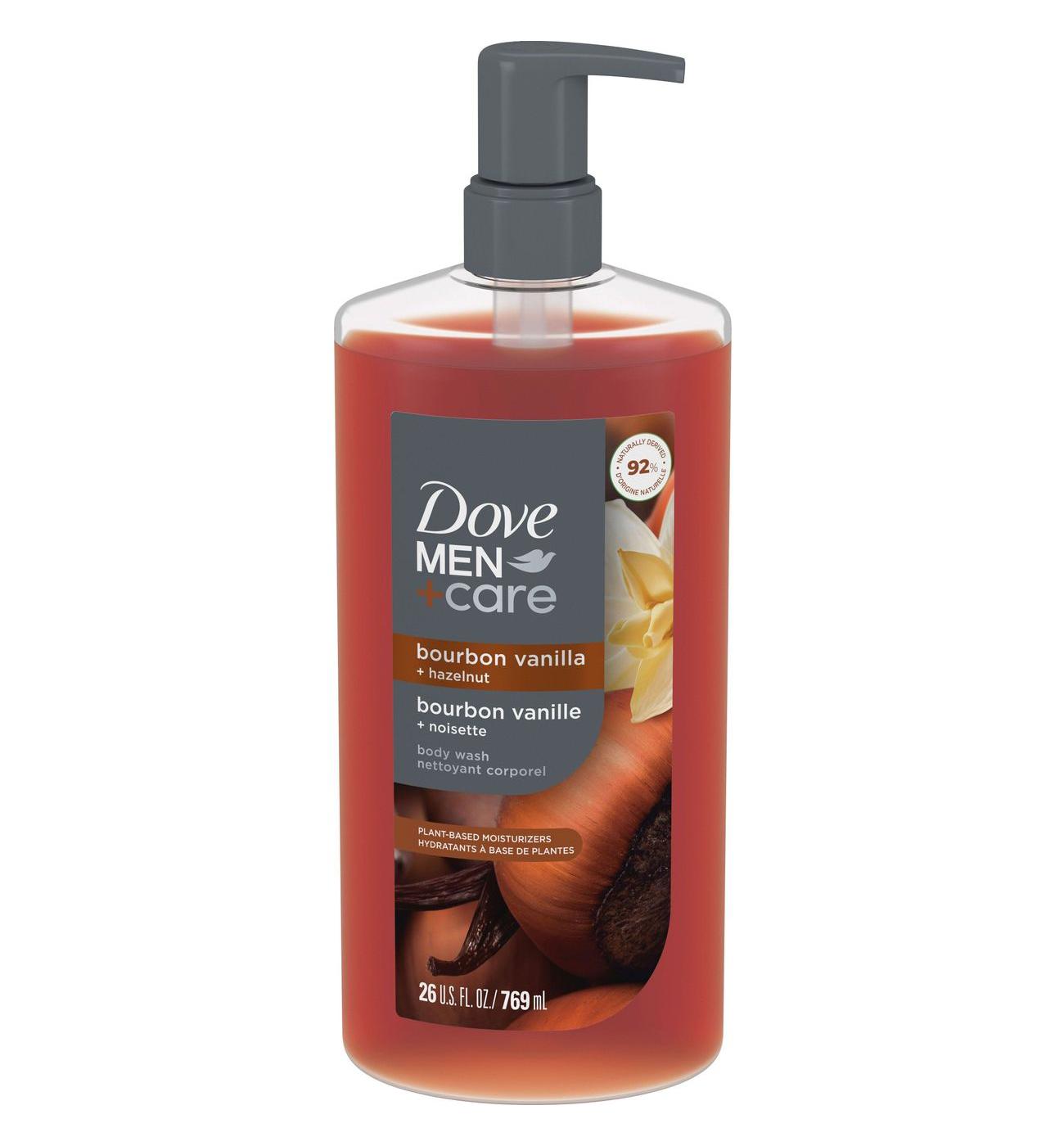 Dove Men+Care Body Wash - Bourbon Vanilla Hazelnut; image 1 of 2