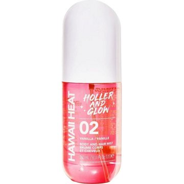 Holler and Glow Hawaii Heat Body Spray - Vanilla, 8.11 oz