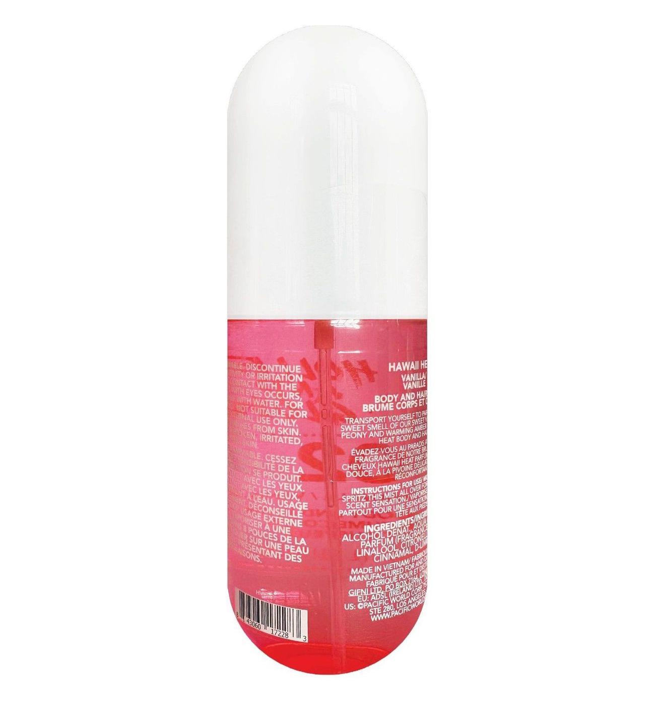 Holler and Glow Hawaii Heat Body Spray - Vanilla; image 2 of 2