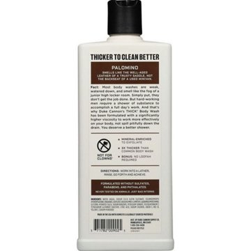 Duke Cannon Men's Thick Body Wash - Palomino