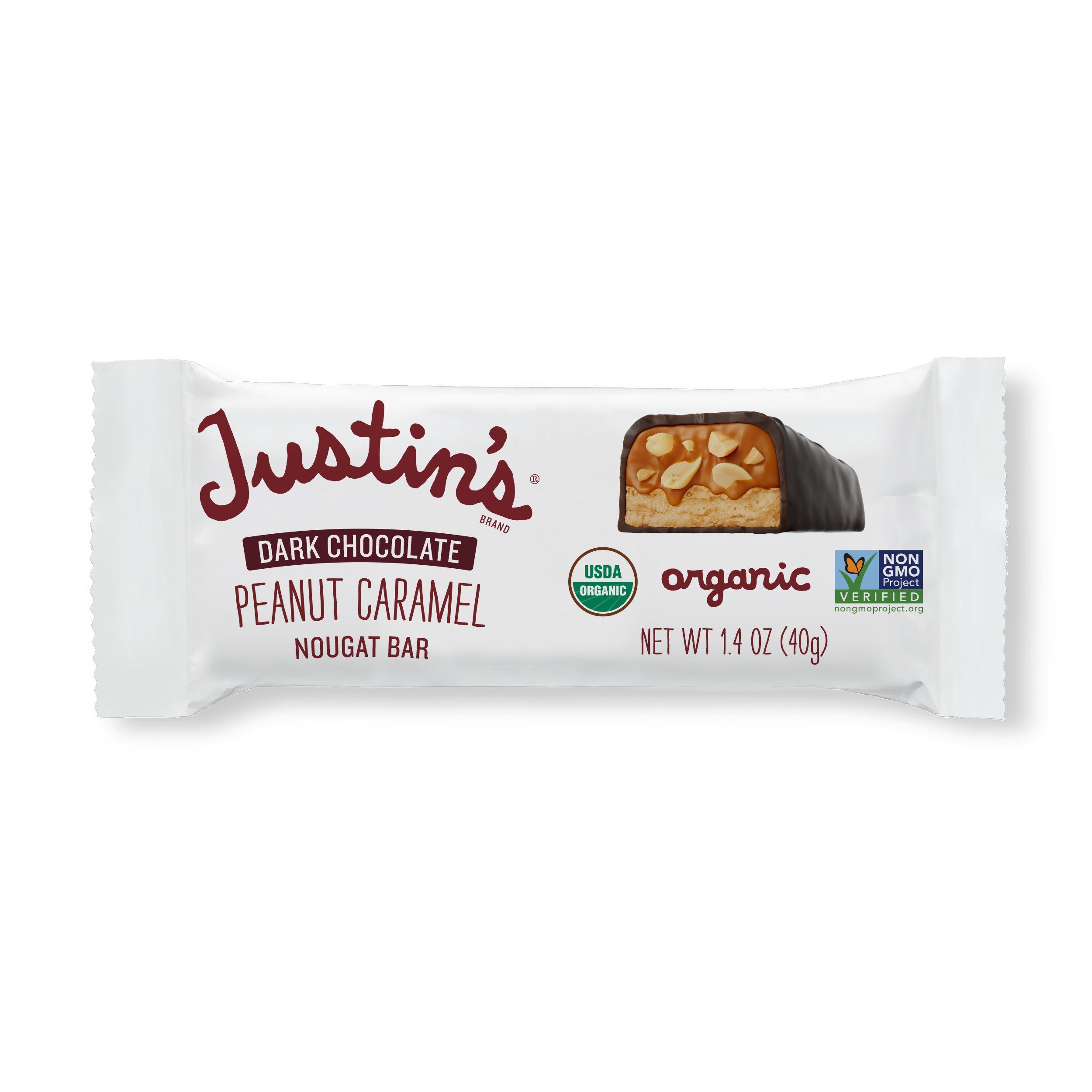 Justin's Peanut Caramel Nougat Bar