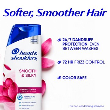Head & Shoulders 2-in-1 Dandruff Shampoo & Conditioner - Smooth & Silky