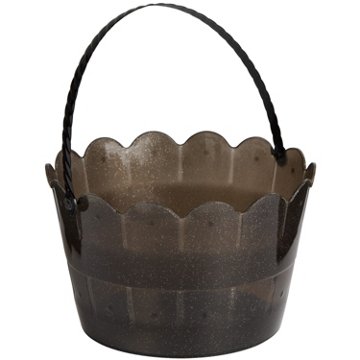 Destination Holiday Black Plastic Halloween Pail