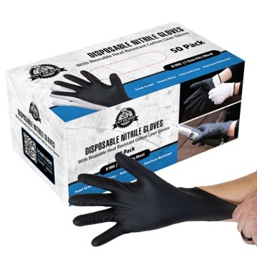 Pit Boss Disposable Nitrile Gloves with Cotton Gloves