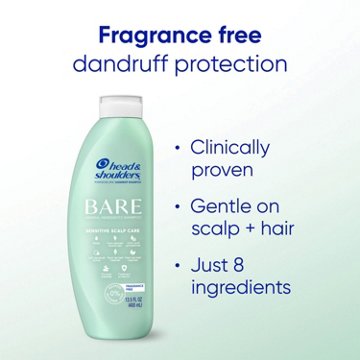 Head & Shoulders Bare Sensitive Scalp Care Shampoo