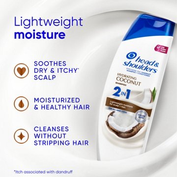 Head & Shoulders 2-in-1 Dandruff Shampoo & Conditioner - Hydrating Coconut