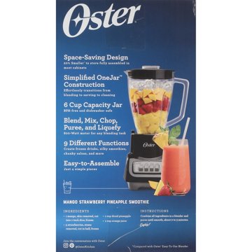 Oster 800W Black Turbo Blender