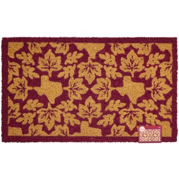 Destination Holiday Texas Fall Coir Doormat, 18'' x 30''