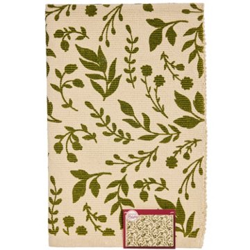 Destination Holiday Leaves Scatter Rug