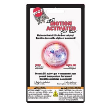 Spot LED Motion Activated Cat Ball