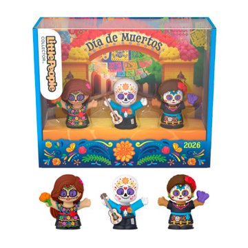 Little People Collector Dia de Muertos Figures Set, 3 pc