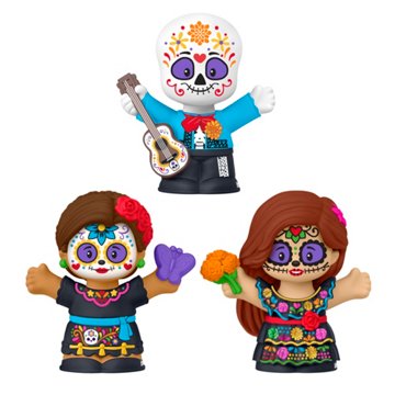 Little People Collector Dia de Muertos Figures Set, 3 pc