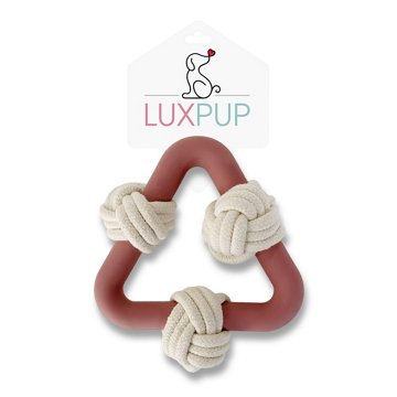 Rosco & Bobo Lux Pup Triangle With Rope