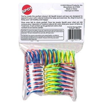 Spot Colorful Springs-Wide Cat Toy