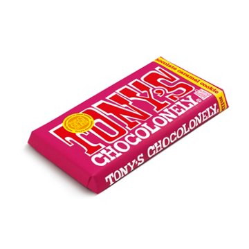Tony's Chocolonely Milk Chocolate Caramel Cookie Bar