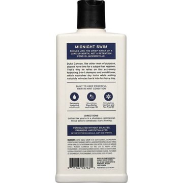 Duke Cannon Men's 2-in-1 Shampoo & Conditioner - Midnight Swim
