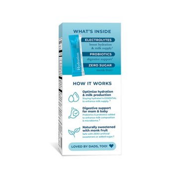 Dr. Stephanie's Hydration Packets For Breastfeeding - Strawberry Lemonade, 10 ct