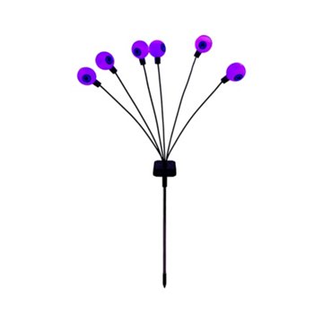 Forever Gifts Solar Swaying Eyeball Stake - Purple