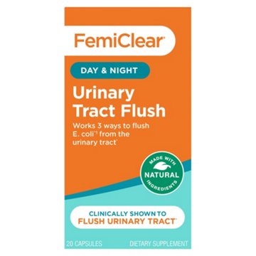 FemiClear Urinary Tract Flush for Day & Night, 20 ct