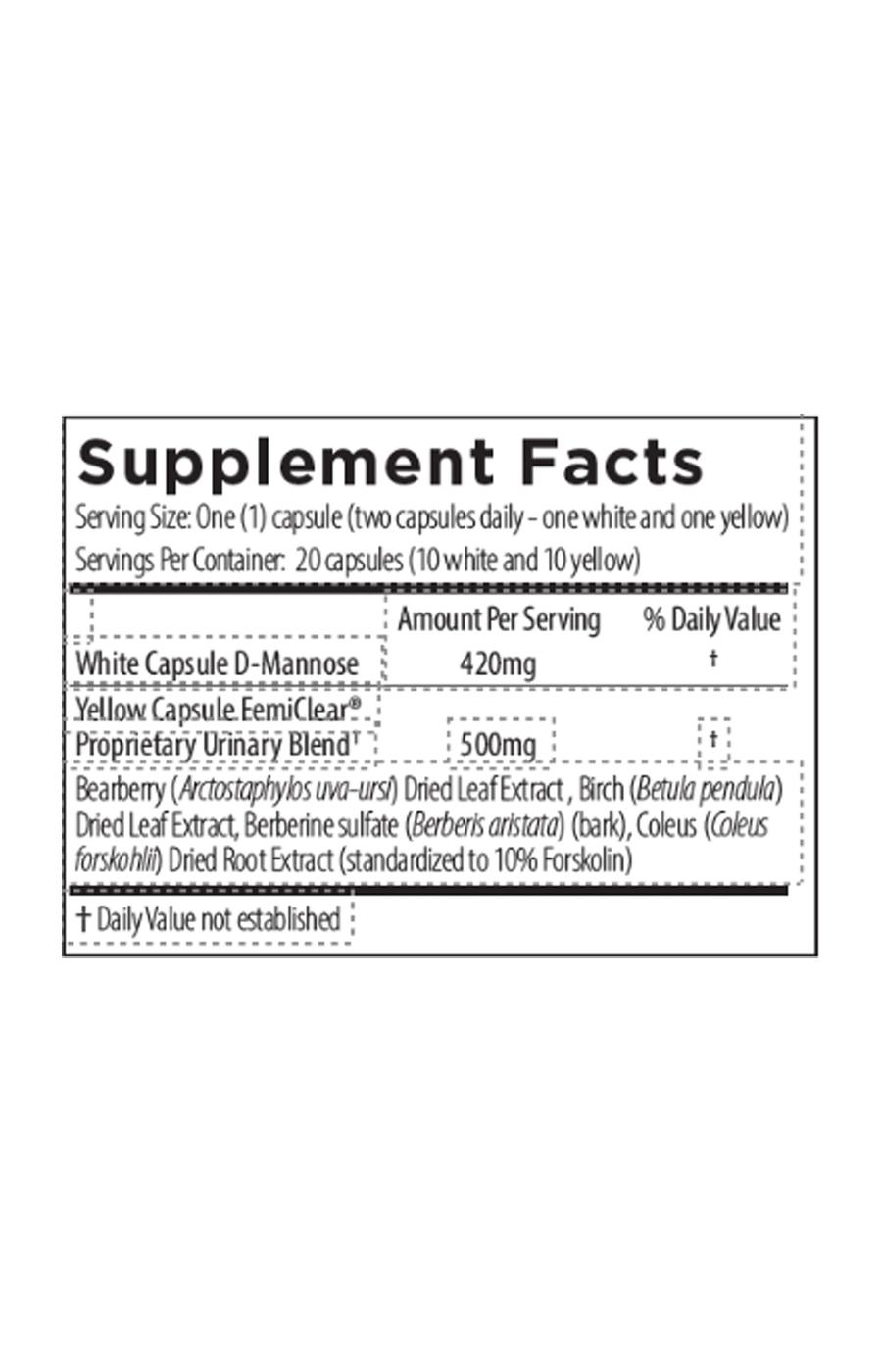 FemiClear Urinary Tract Flush for Day & Night; image 2 of 3