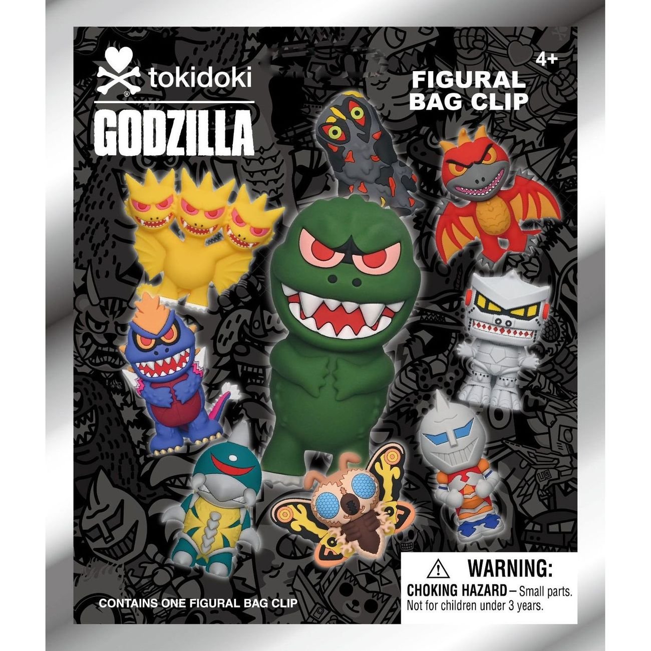 Monogram International Godzilla x Tokodoki Figural Bag Clip - Shop