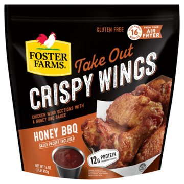 Foster Farms Frozen Crispy Wings - Honey BBQ