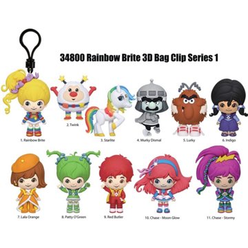 Monogram International Rainbow Brite Figural Bag Clip - Series 1