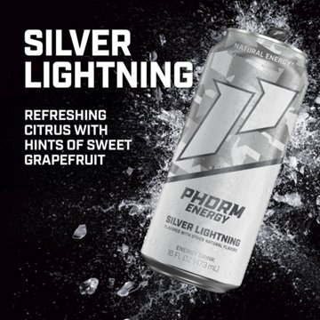 Phorm Energy Drink - Silver Lightning
