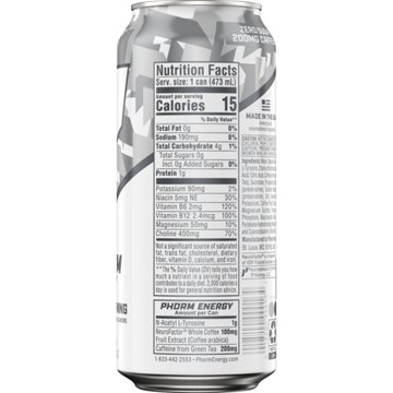 Phorm Energy Drink - Silver Lightning