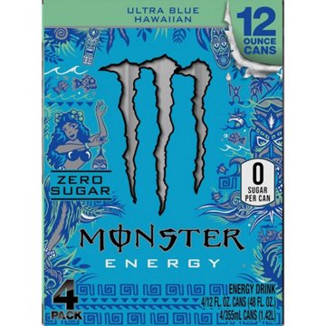 $2 off 2 Monster Energy Drinks, 4 pk. / 12 oz. cans, assorted