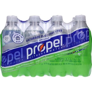 Propel Zero Sugar Kiwi Strawberry Water Beverage 8 pk Bottles