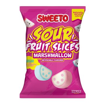 Sweeto Sour Fruit Slices Marshmallow