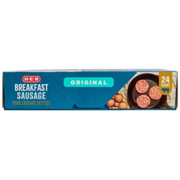 H-E-B Breakfast Sausage Patties - Original 