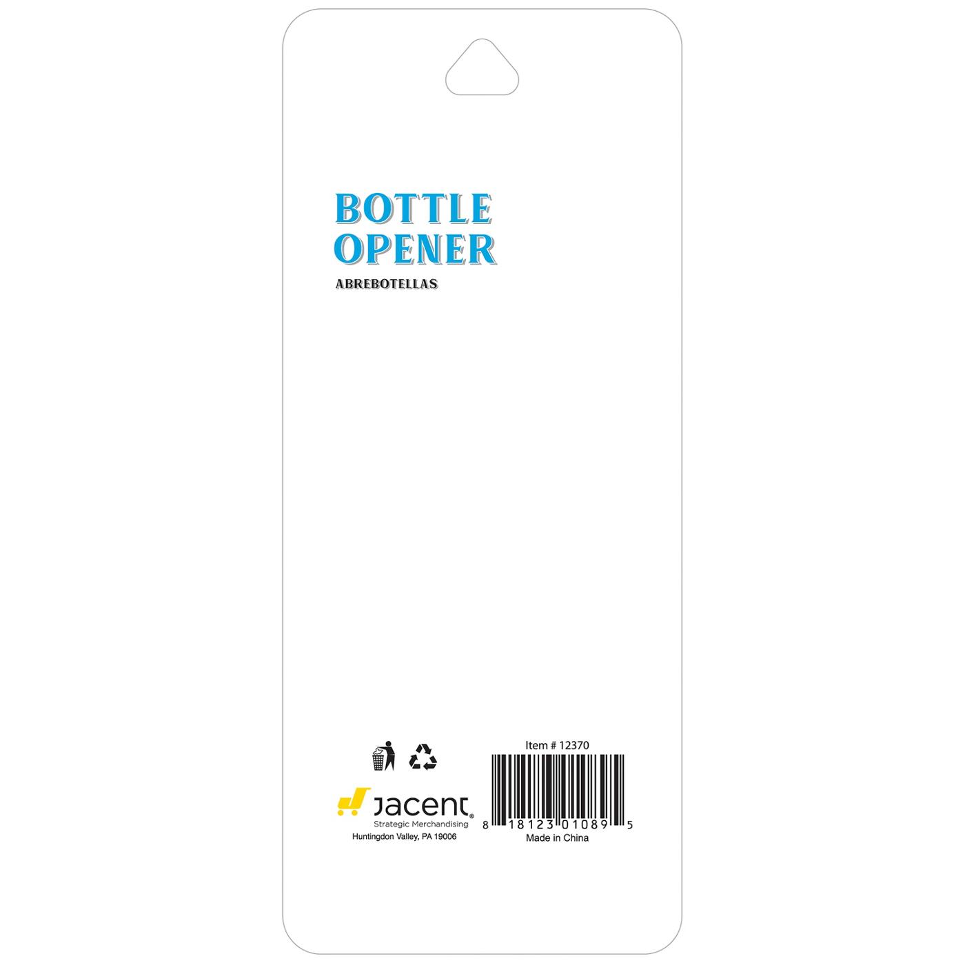 The Bar Bottle Opener - Black; image 2 of 2