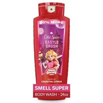Old Spice Limited Edition Super Mario Body Wash - Castle Crush, 24 oz
