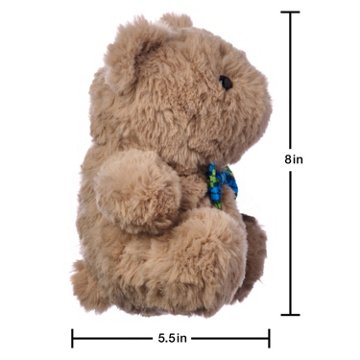 American Greetings Plush Bear for Father's Day, 4" x 7" x 4"