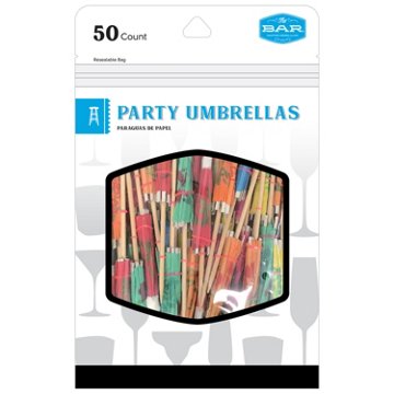 The Bar Cocktail Umbrellas, 50 ct