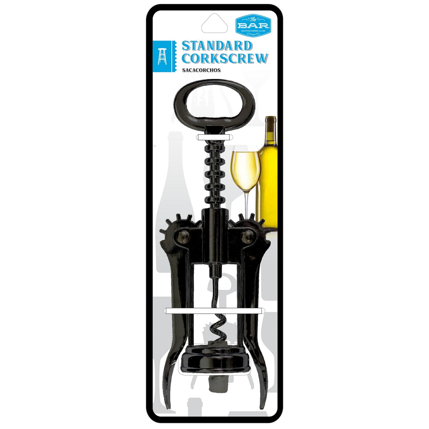 The Bar Winged Corkscrew Black; image 1 of 2