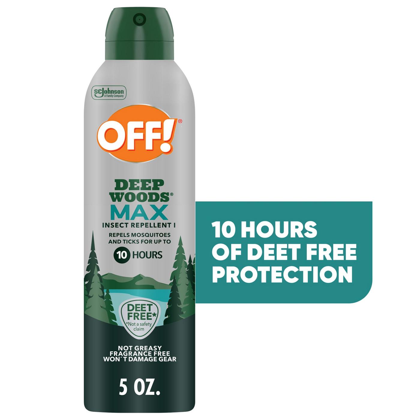 OFF! Deep Woods Max Insect Repellent; image 3 of 11