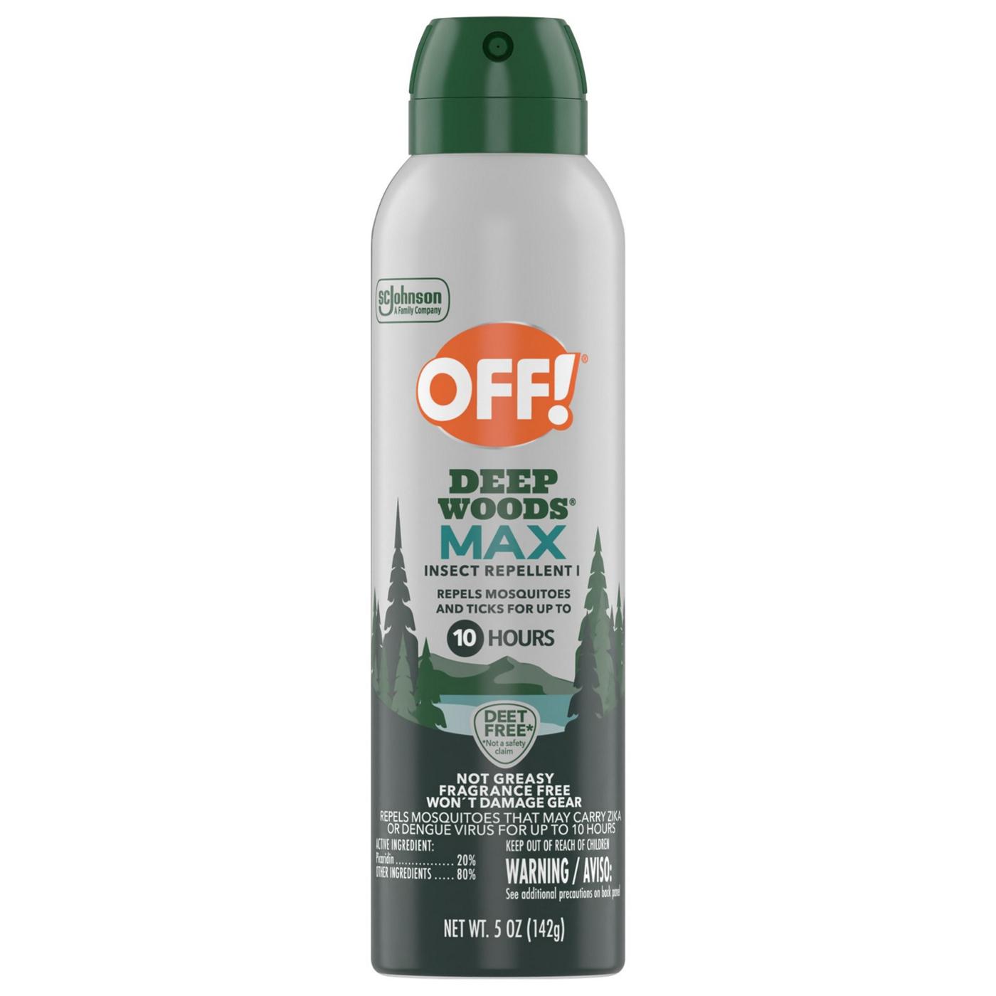 OFF! Deep Woods Max Insect Repellent; image 1 of 11