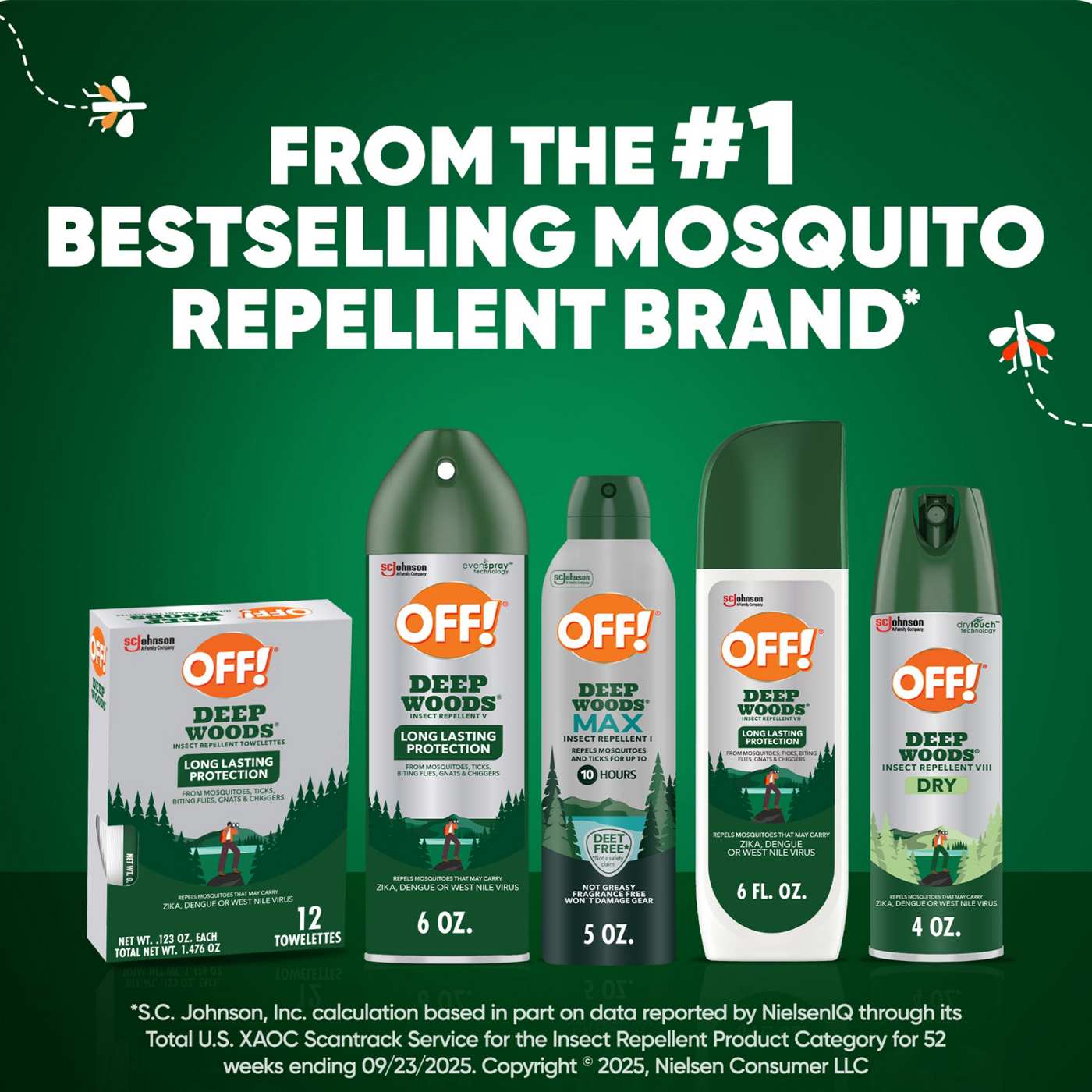 OFF! Deep Woods Max Insect Repellent; image 6 of 11