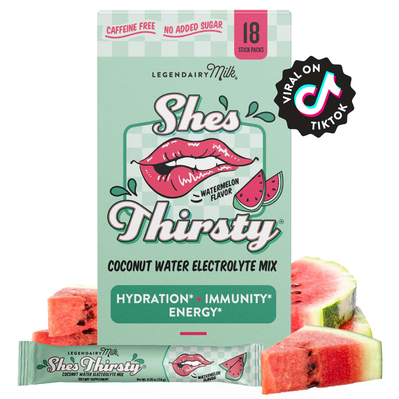 Legendairy Milk She's Thirsty Watermelon Electolyte Mix; image 1 of 7
