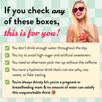 Legendairy Milk She's Thirsty Watermelon Electolyte Mix, 18 ct