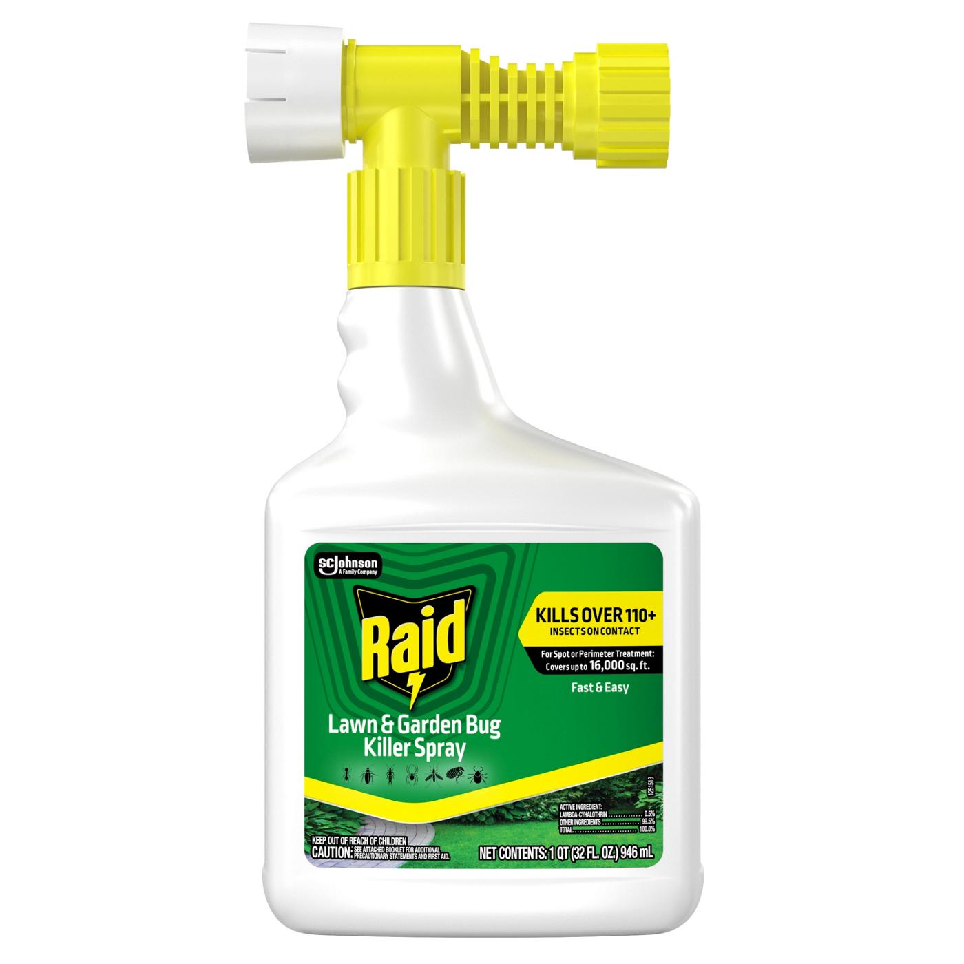 Raid Lawn & Garden Bug Killer Spray; image 1 of 2
