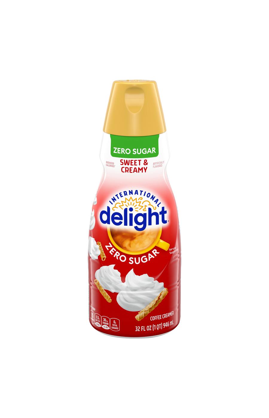 International Delight Sweet & Creamy Zero Sugar Coffee Creamer; image 1 of 3