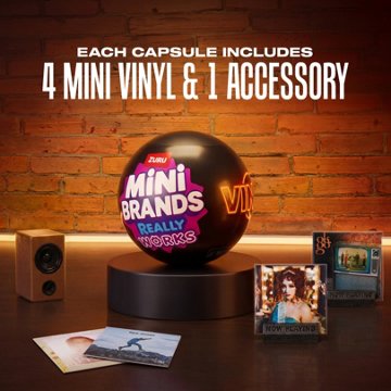 Zuru Mini Brands Really Works Vinyl Surprise Capsule